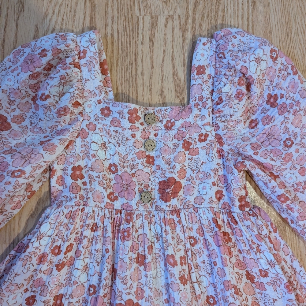 Cheeky Plum Pink Floral Dress - Picture 2 of 4